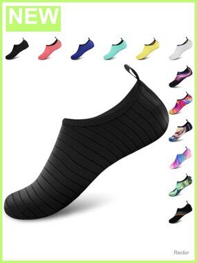 Quick Dry Barefoot Aqua Socks Slip On Water Shoes for Yoga Beach Swimming